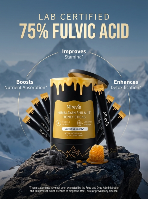 Pure Himalayan Shilajit Honey Sticks