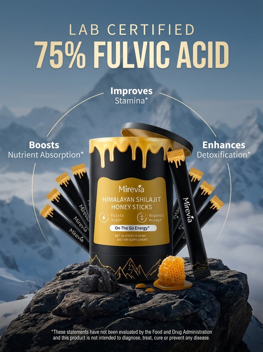 Pure Himalayan Shilajit Honey Sticks
