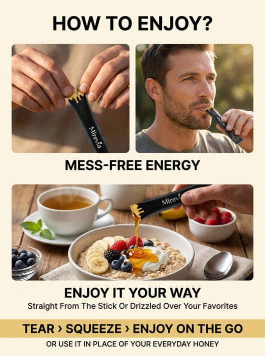 Pure Himalayan Shilajit Honey Sticks